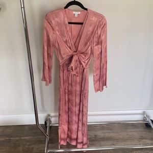 Top Shop “Snake” Pattern Wrap Dress